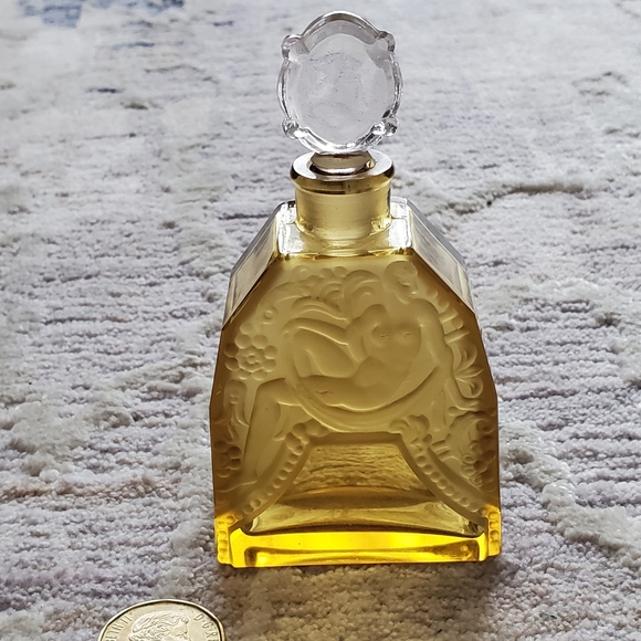 Vintage 80s Ancient Greek Perfume Cologne Decanter Bottle - Picture 1 of 12